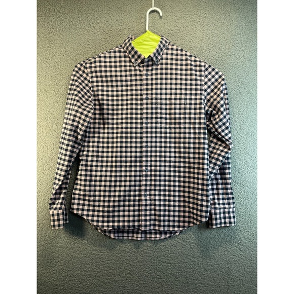 Old Navy Dress Shirt Men's Size Large Plaid Business Casual - Picture 1 of 6